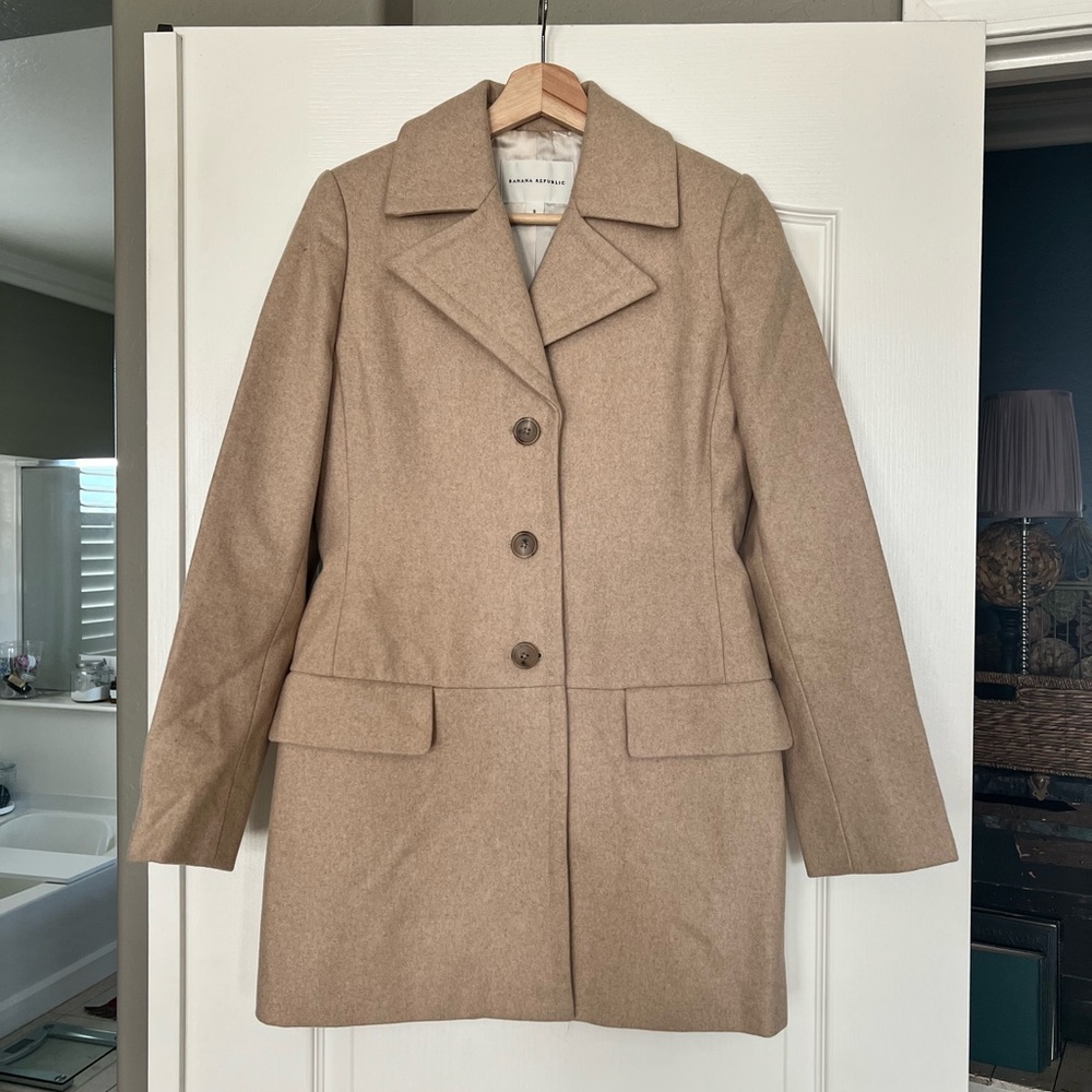 Women’s Banana Republic Wool Trench Coat